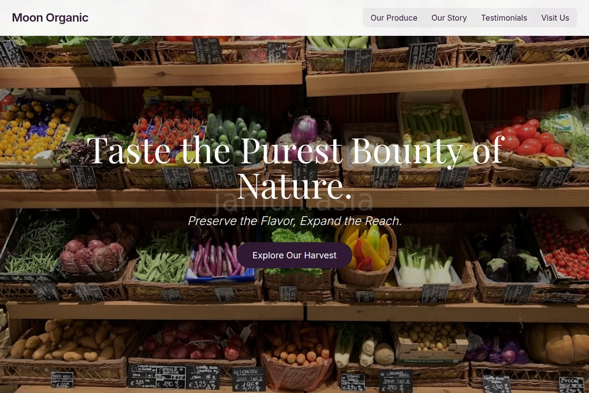 Moon Organic Food